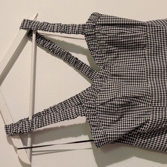 ANTHROPOLOGIE MAEVE gingham mini dress - size large - Picture 4 of 9